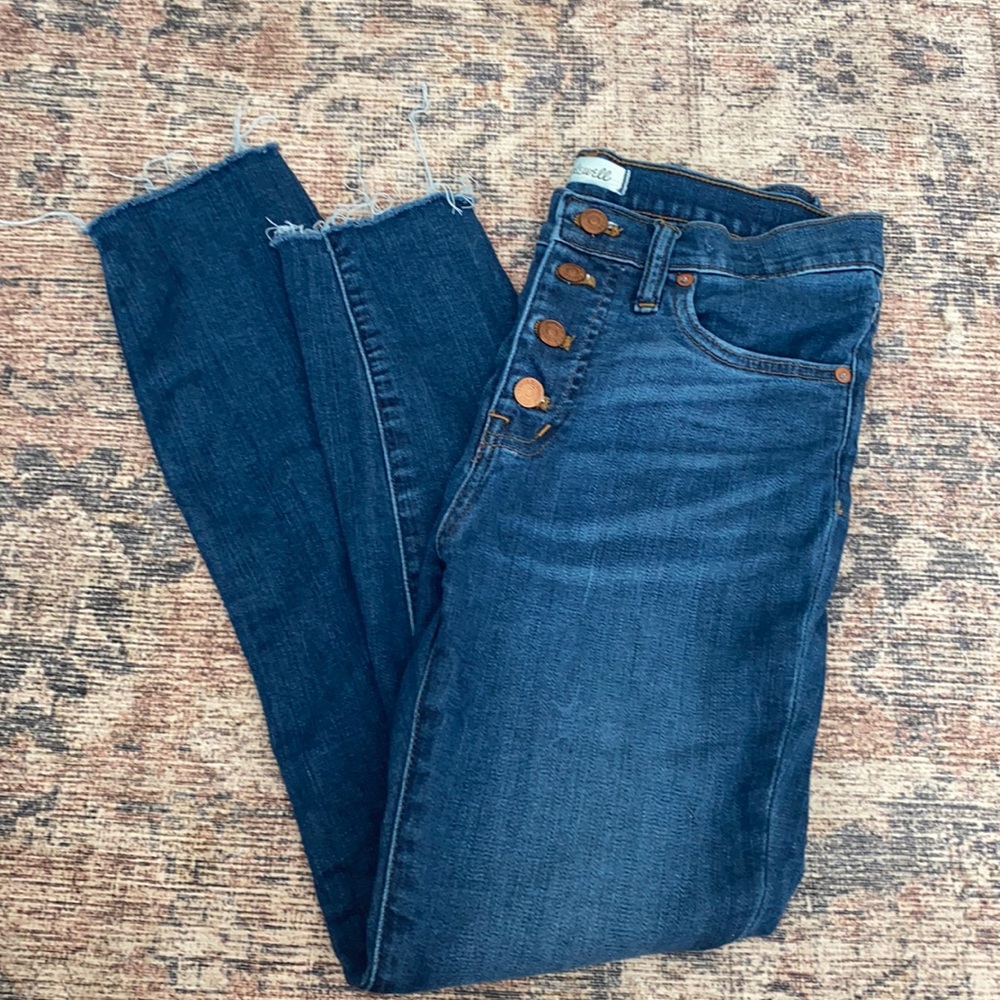 Madewell mid rise skinny